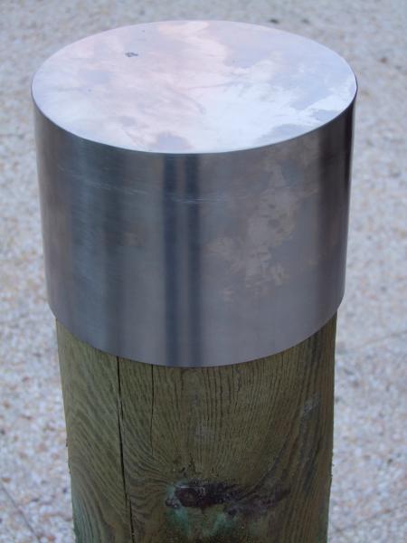Potelet bois/inox Arbizon